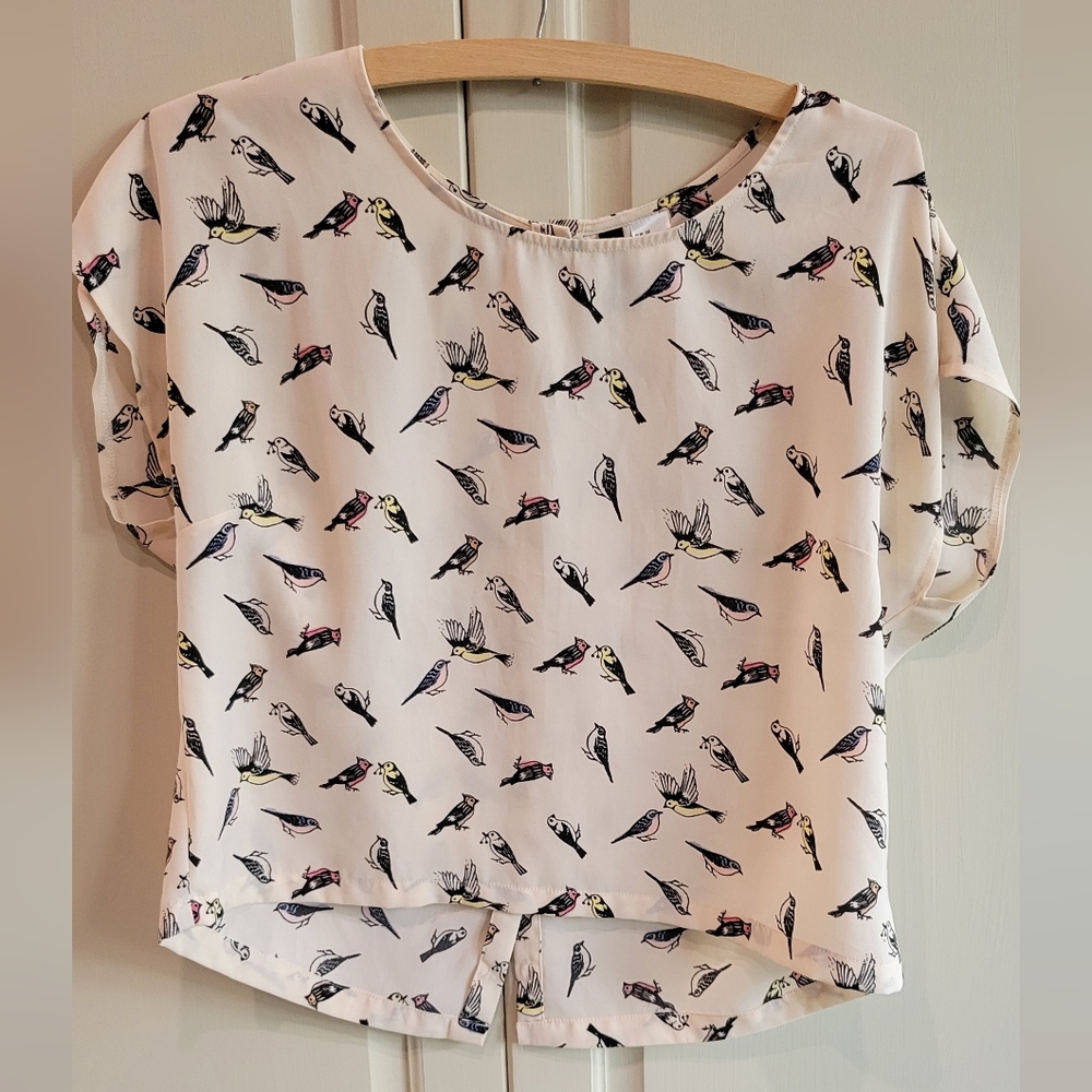 Bird Blouse Top DIVIDED by H&M